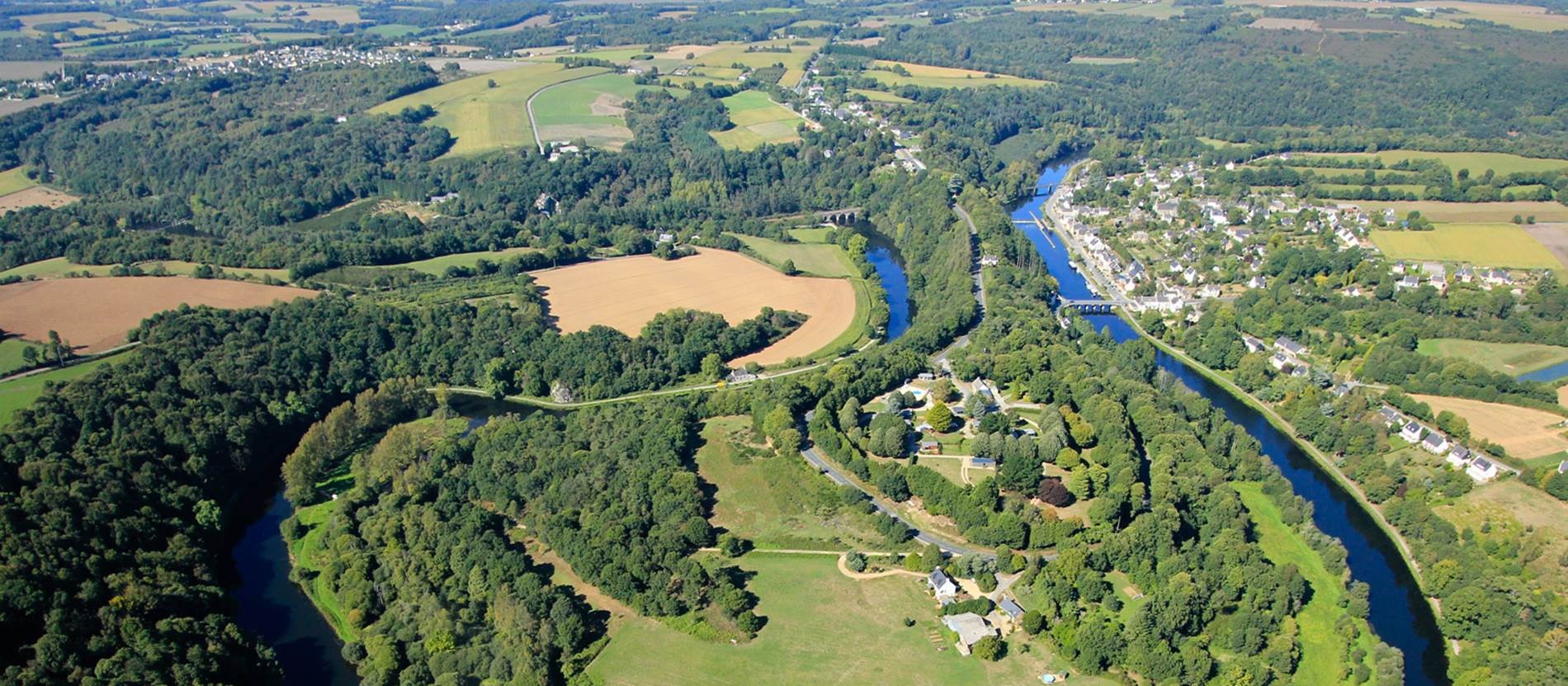 La canalisation du Blavet de Pontivy à Hennebont