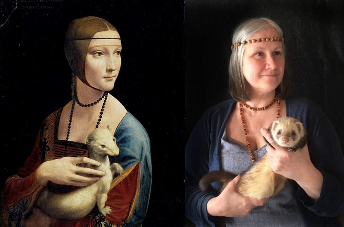 Reproduisez des tableaux célèbres à la maison