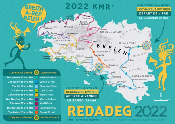 Samedi 23 Mai : passage de la REDADEG à Baud