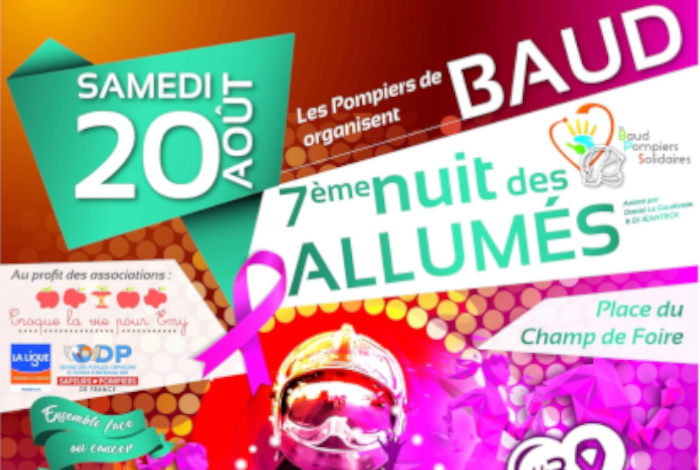 Samedi 20 Août – 7e Nuit des Allumés à Baud