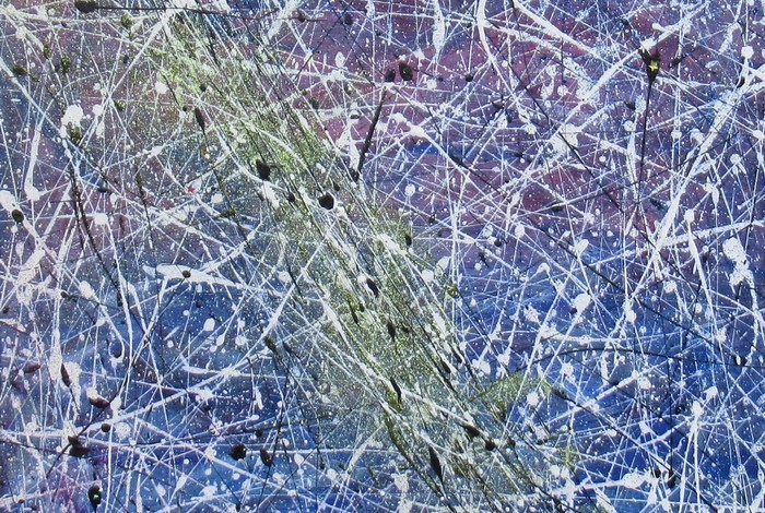 Exposition Couleurs dripping et rencontre avec l&rsquo;artiste Sébastien Hauduc