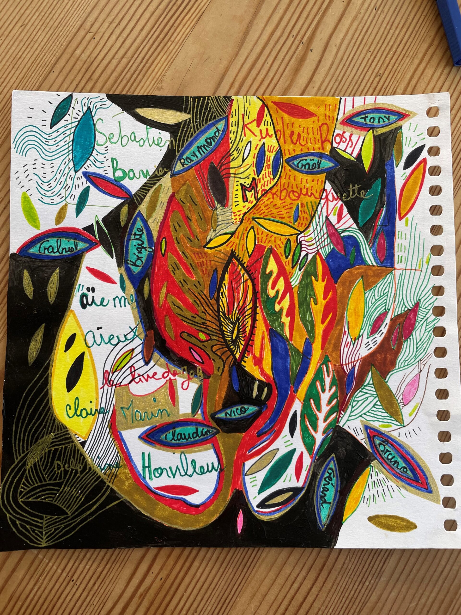 Atelier intergénérationnel « autour du collage »