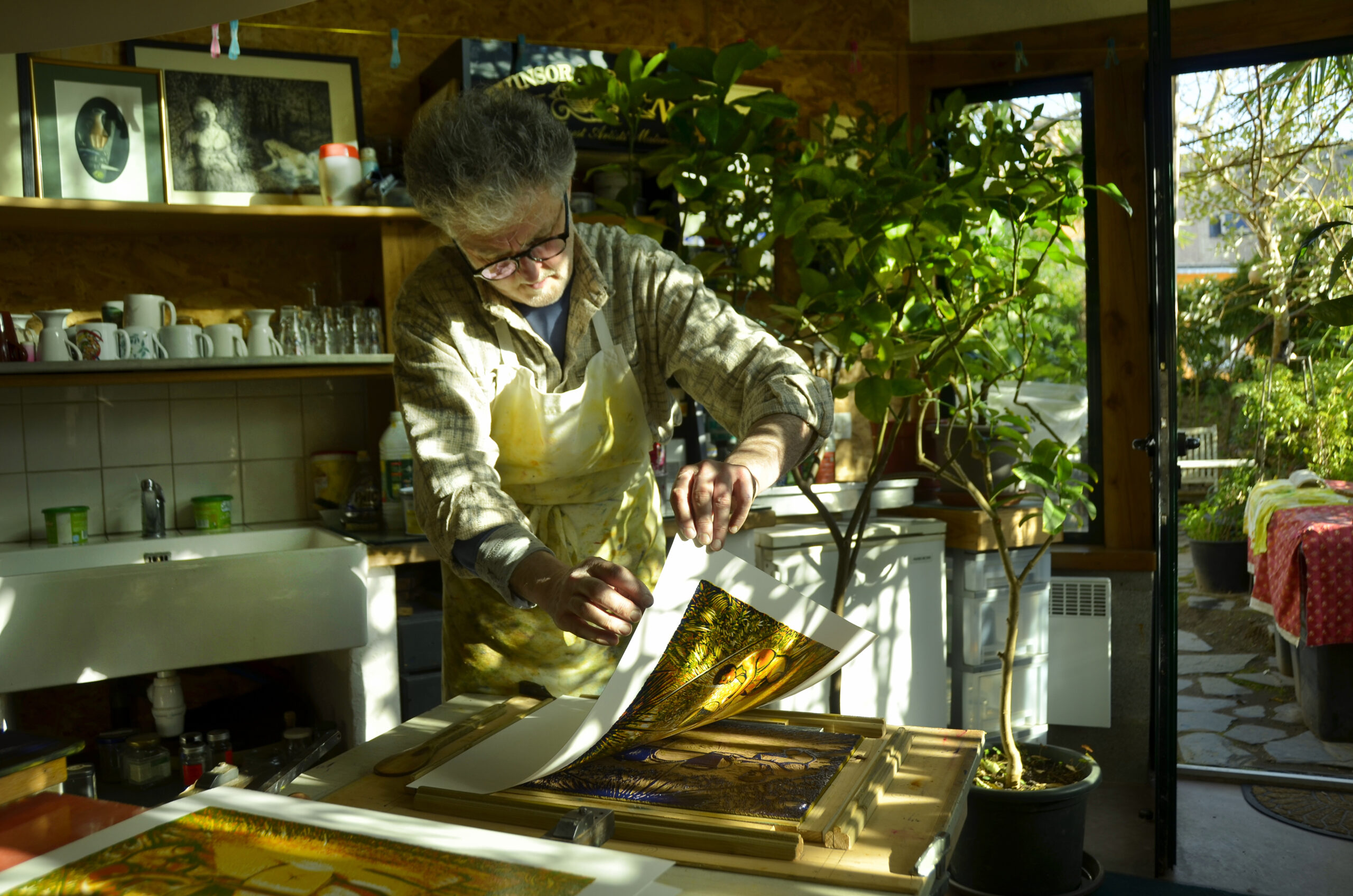 Atelier « Mini »stage de gravure sur lino