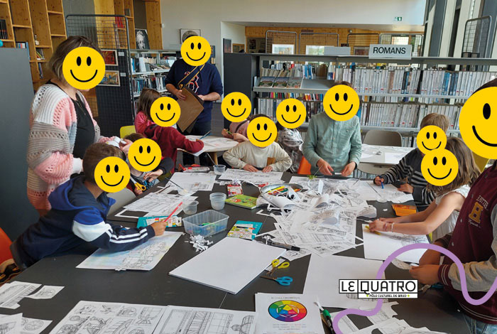 Atelier créatif avec Ronan Pincemin