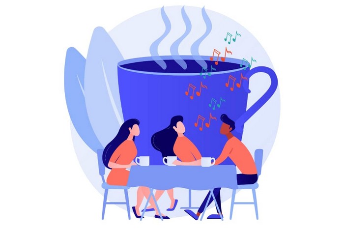 Café musical autour des artistes locaux