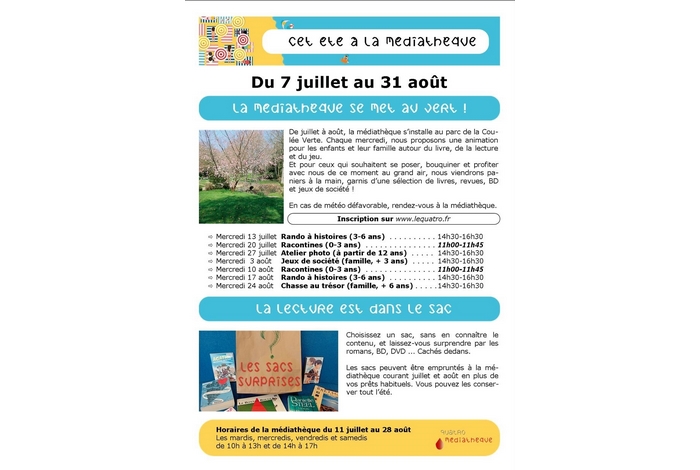 La médiathèque se met au vert