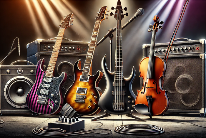 Échanges autour des instruments à cordes