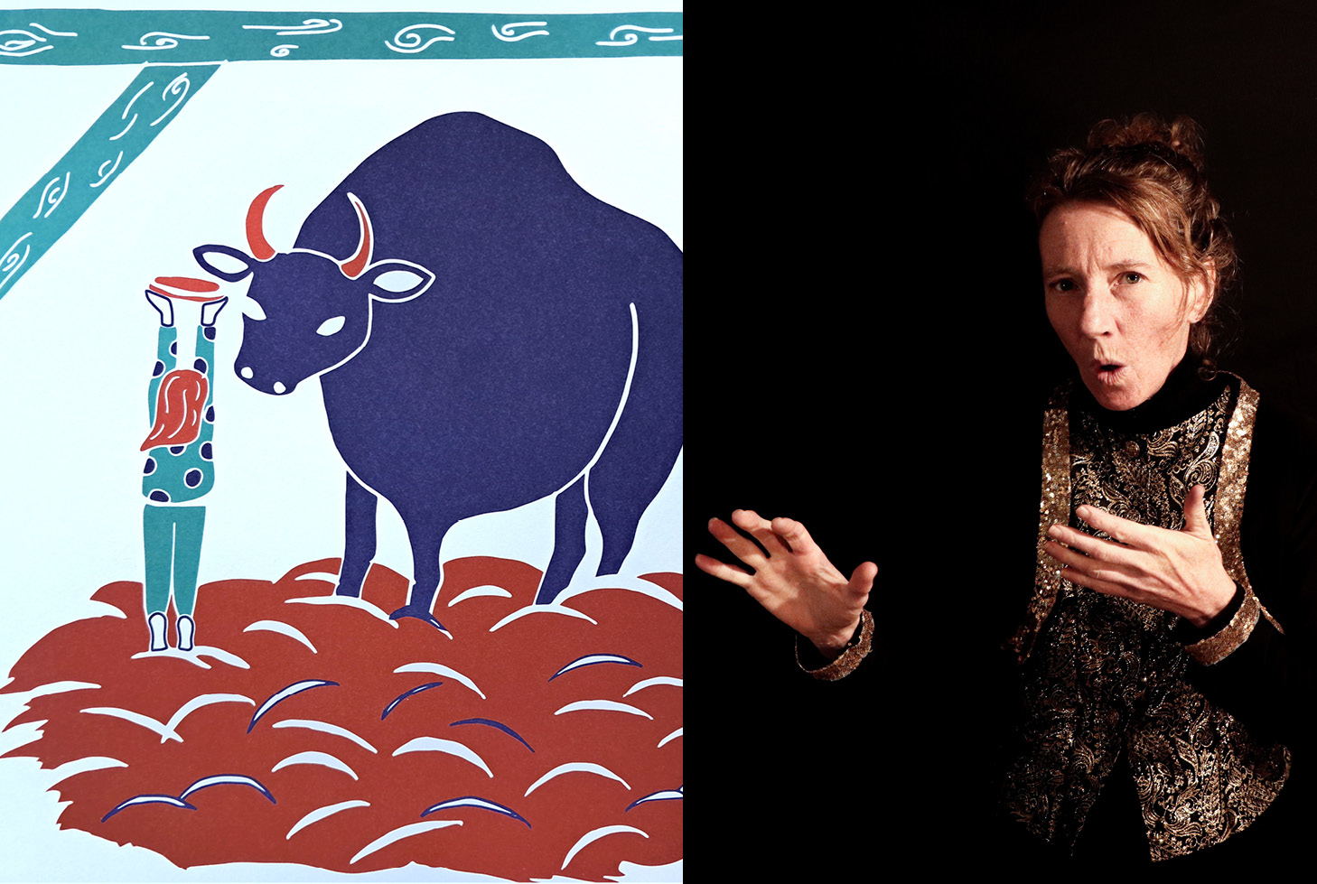 Le Taureau Bleu et autres contes &#8211; Typhaine Joumier