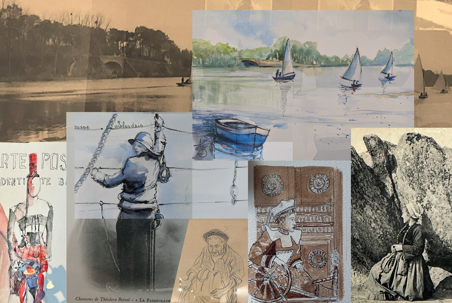 Visite comment&eacute;e &laquo;&nbsp;Mus&eacute;e recopi&eacute;&nbsp;&raquo; par les Urban Sketchers