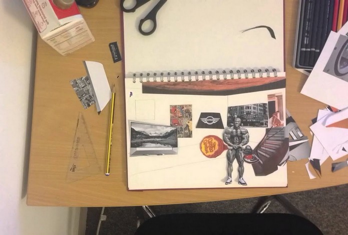 Collage à la Richard Hamilton (pour les adultes)